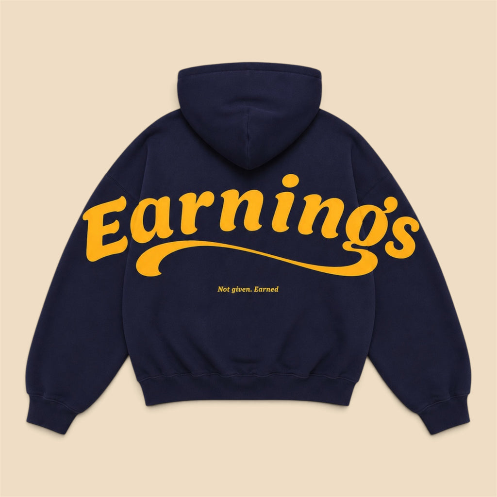 Hoodie Boxy Earnings Logo