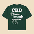 CBD  Boxy T-Shirt – Forest Green