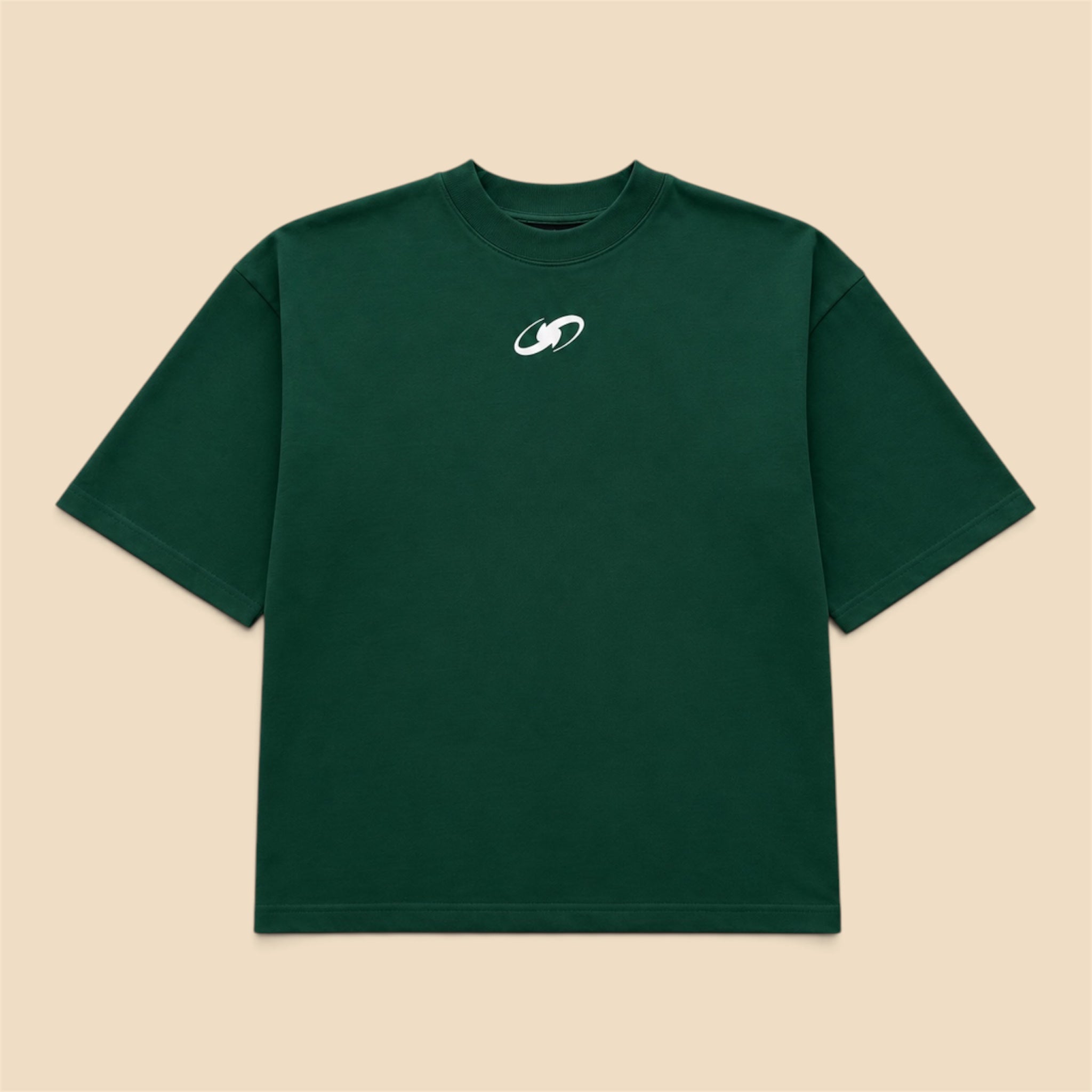 CBD  Boxy T-Shirt – Forest Green